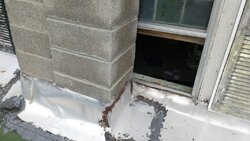 Chimney across a window. Repair or replace?