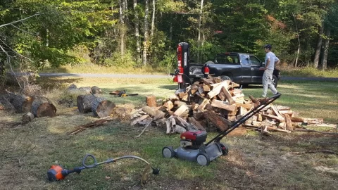 [Hearth.com] Ideal size to split wood?