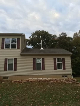 [Hearth.com] Grandma bear smoking into the house...