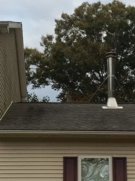 [Hearth.com] Grandma bear smoking into the house...