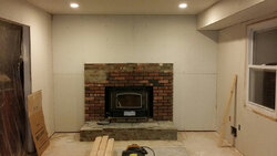 Remodeled my fireplace/insert!