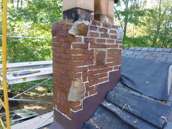 Time for a new chimney crown.