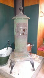 Old coal stove restoration