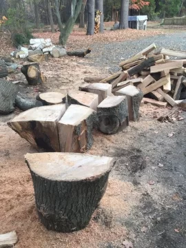 [Hearth.com] Felt ambitious after work today. Put the 30" bar on my 372xp.