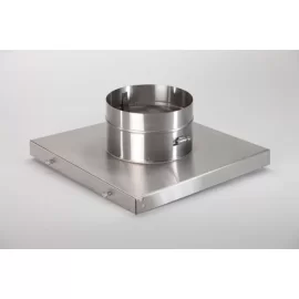 [Hearth.com] Block-off plate at top of flue liner??