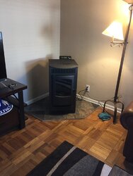 Pellet stove install check