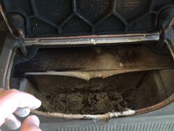 Vigilant II coal stove damaged "fire back" replacement difficulty?