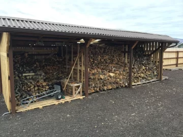 [Hearth.com] Done with the new woodshed