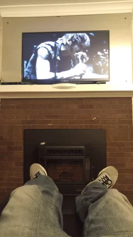 [Hearth.com] TV above pellet stove?
