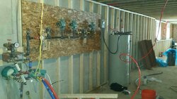 Olson's new house build is going hydronic