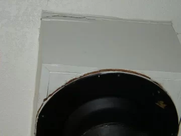 [Hearth.com] Old Stove-wooden thimble clearance?