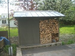 Would this work to cover wood pile?