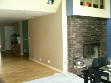 [Hearth.com] Equinox or Mansfield in Double sided enclosure? Pics attached