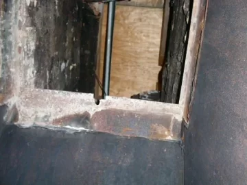 [Hearth.com] Equinox or Mansfield in Double sided enclosure? Pics attached