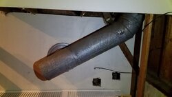 6inch liner into existing 8inch double wall pipe