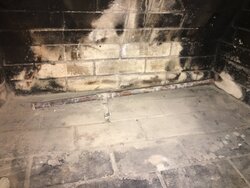 Need advice on removing old gas starter pipe in fireplace