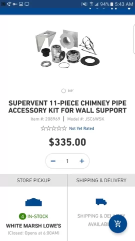 [Hearth.com] Got a ballpark number for flue installation..yikes!