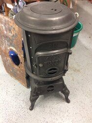 Rescuing An Old Silver Oak 215 Parlor Stove
