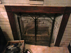 What will work in a 32x32x12 fireplace space?