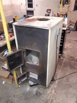 [Hearth.com] Wood burner for garage...