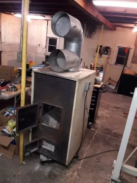 [Hearth.com] Wood burner for garage...