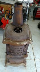 Riverside Aer-Duct for wood? Made by Rock Island Stove Co