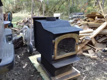 [Hearth.com] Flue fire with unusual Fisher certified stove