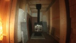 How hot should the cathedral box get above the woodstove?