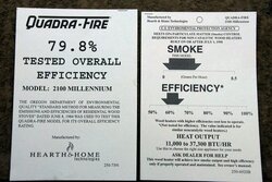 Wait a minute It's true PE stoves are listed the minium EPA effeciencies 63%