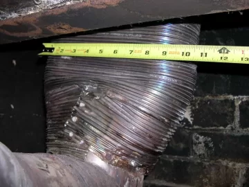[Hearth.com] Stove pipe and hookup to oval chimney liner