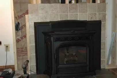 [Hearth.com] Need to finish the sheetrock and put in the mantle and trim but we have first light