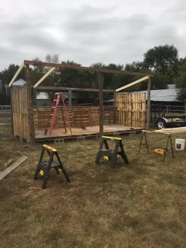 [Hearth.com] New wood shed build