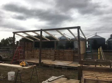 [Hearth.com] New wood shed build