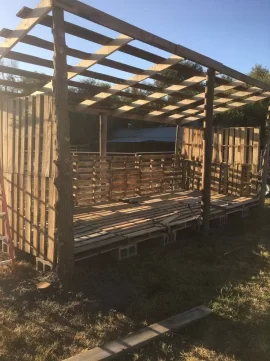 [Hearth.com] New wood shed build