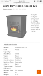 Did this pellet stove shrink?