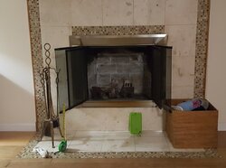 Building a rised hearth,to install a Osborne 1800 insert???
