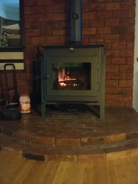 [Hearth.com] First Burn in the Ideal Steel