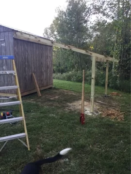 [Hearth.com] Another wood shed completed