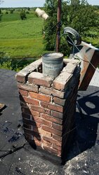 7" galvanized liner in chimney. Remove or keep it?