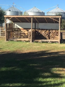 [Hearth.com] New wood shed build