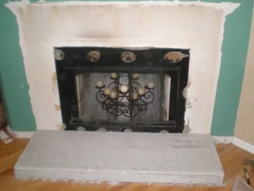 [Hearth.com] Fireplace Surround and Hearth rebuild - Pictures