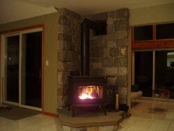 Pacific Energy T6 with new Stone Hearth