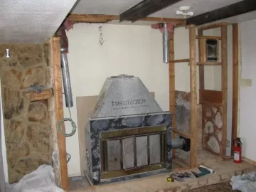 [Hearth.com] New fireplace project/Updated pics