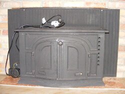 Old Scandia/ Franklin Cast Products inc. wood burning stove
