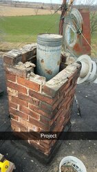 7" galvanized liner in chimney. Remove or keep it?