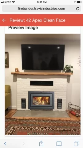 Looking for a Flush Mount, Clean looking, Wood Insert