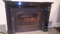 Help me ID my brothers wood stove insert.