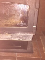 "KING" woodstove glass replacement