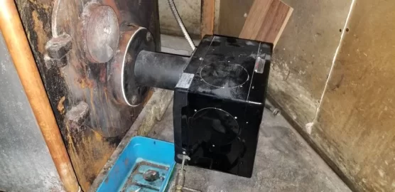 [Hearth.com] Tar like substance forming in the firebox of my peerless boiler.