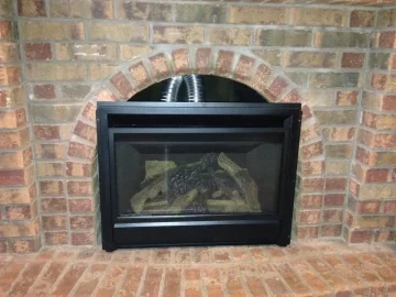 [Hearth.com] Help!! Rectangle insert in arch fireplace